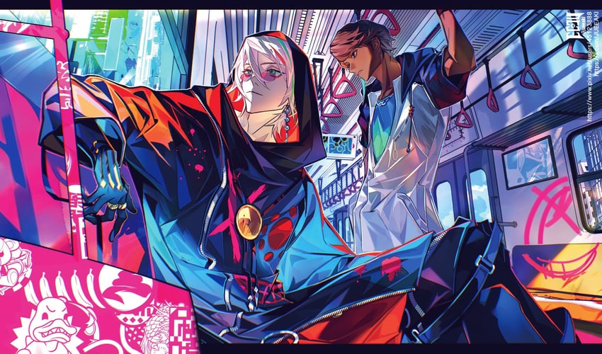 karna and arjuna (fate and 1 more) drawn by eeju