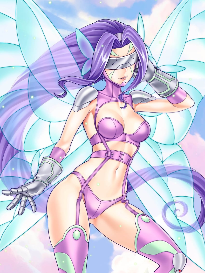 fairimon (digimon) drawn by titiartwork