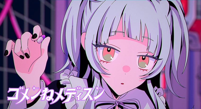 murasaki shion (hololive and 1 more) drawn by myon_(tokipi)