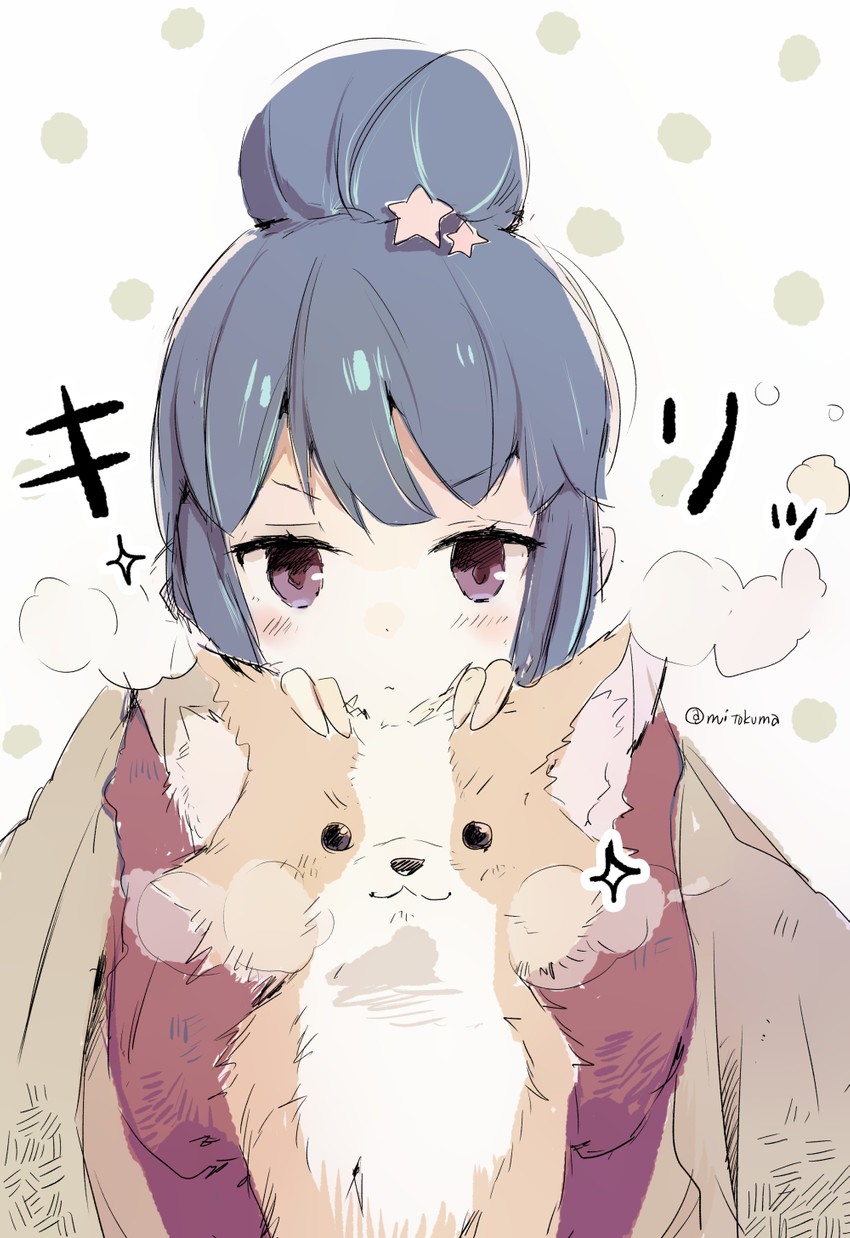 shima rin and chikuwa (yurucamp) drawn by mito_(go!go!king!)
