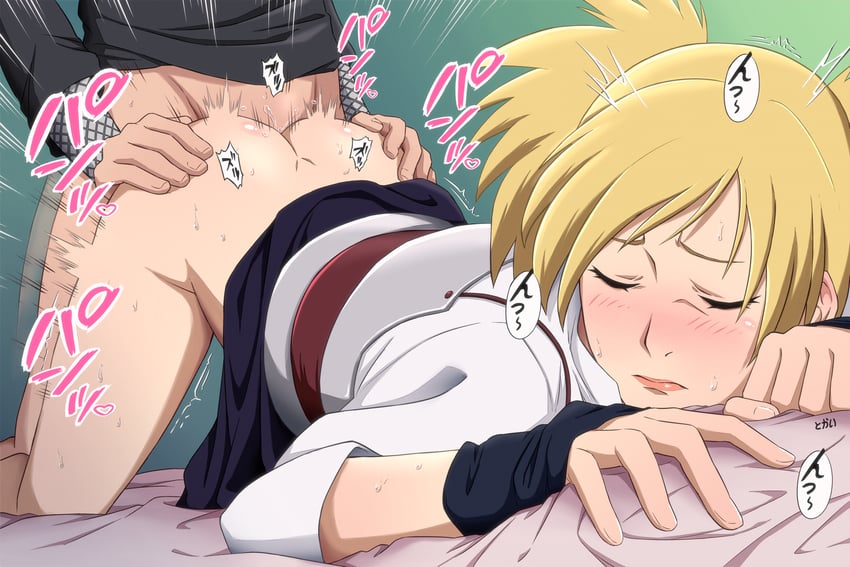 temari and nara shikamaru (naruto and 1 more) drawn by tokai