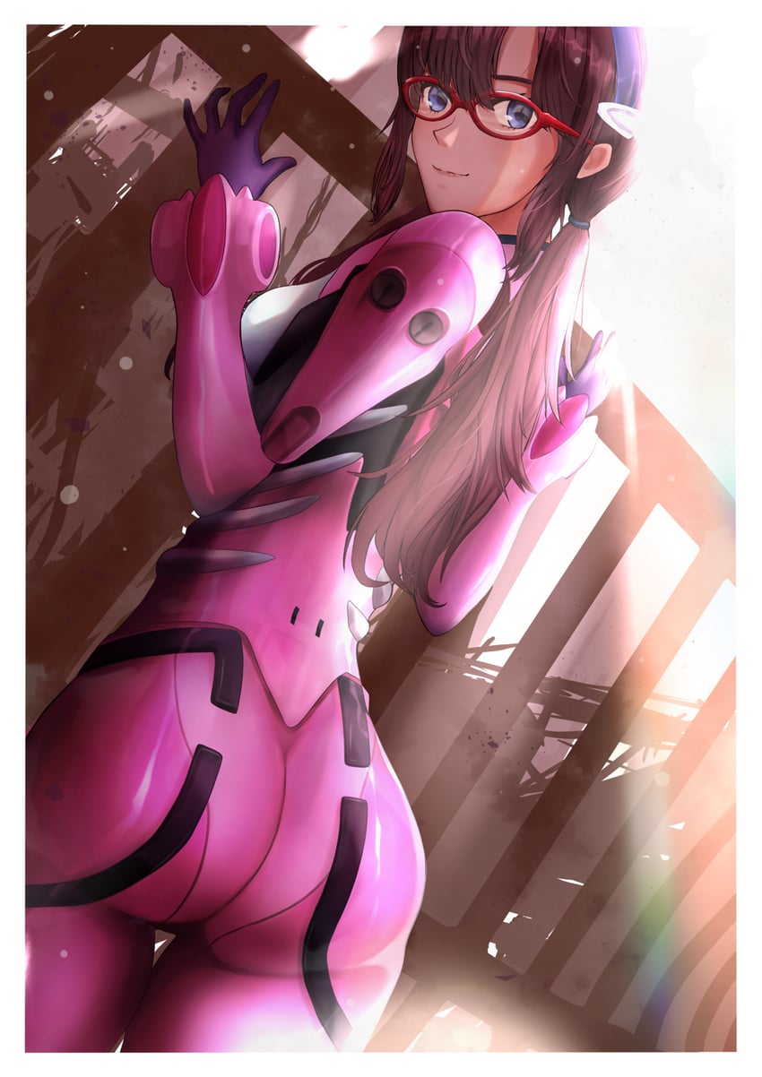 makinami mari illustrious (neon genesis evangelion and 1 more) drawn by docokarademo