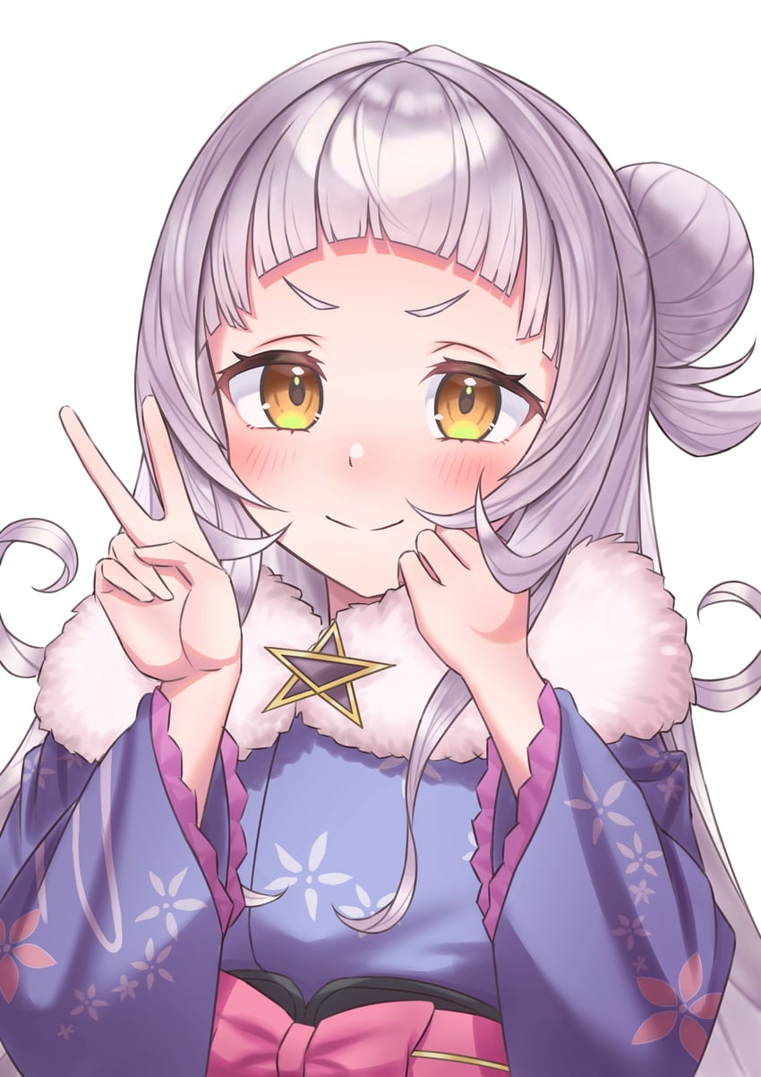 murasaki shion (hololive) drawn by kumoru_(kumoru_145)