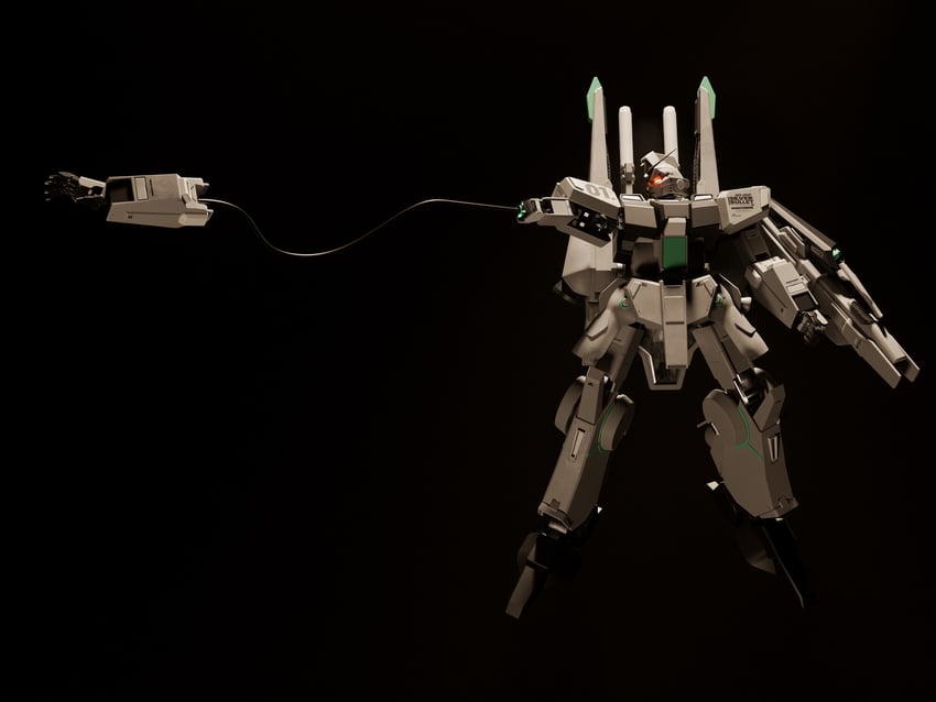 silver bullet (gundam and 1 more) drawn by mjeff