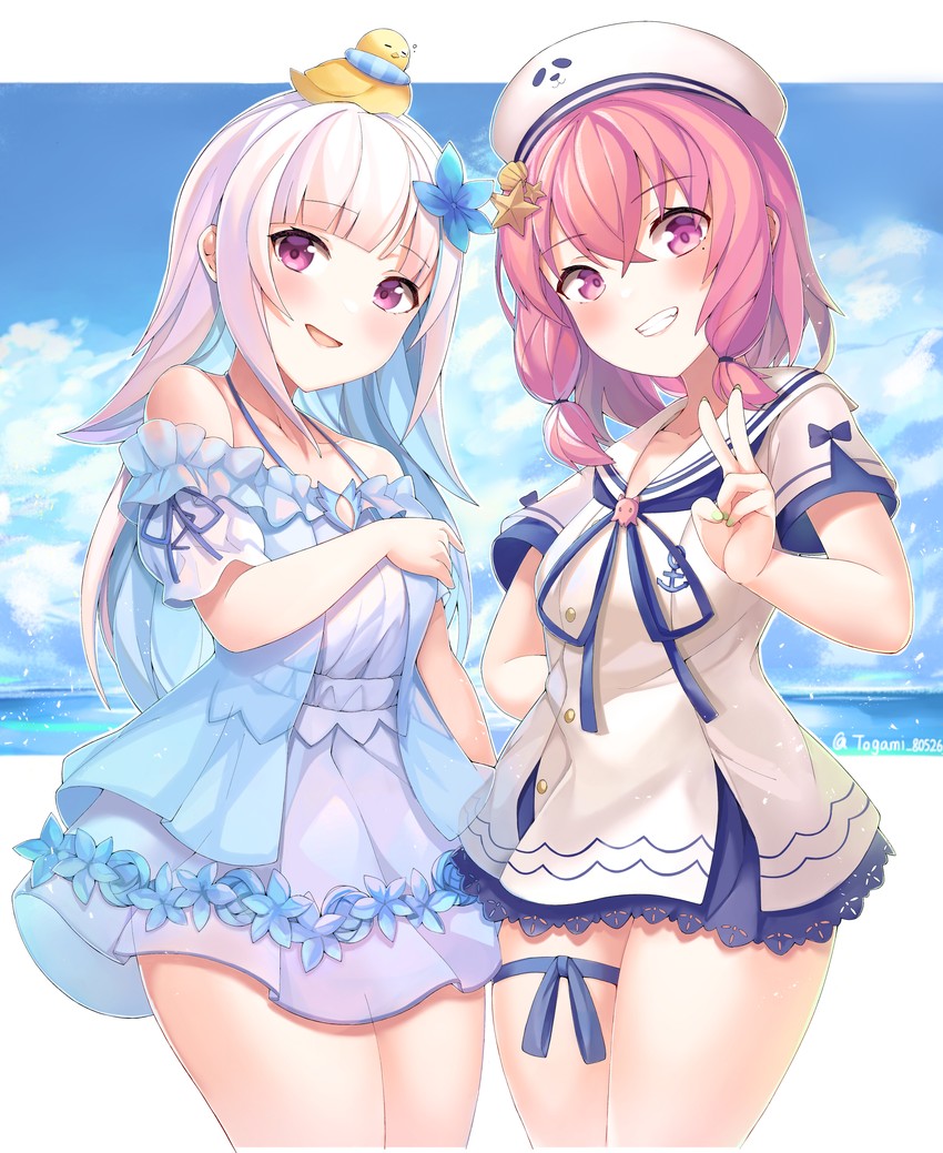 lize helesta, sasaki saku, and sebastian piyodore (nijisanji) drawn by togami_(tobysou526)