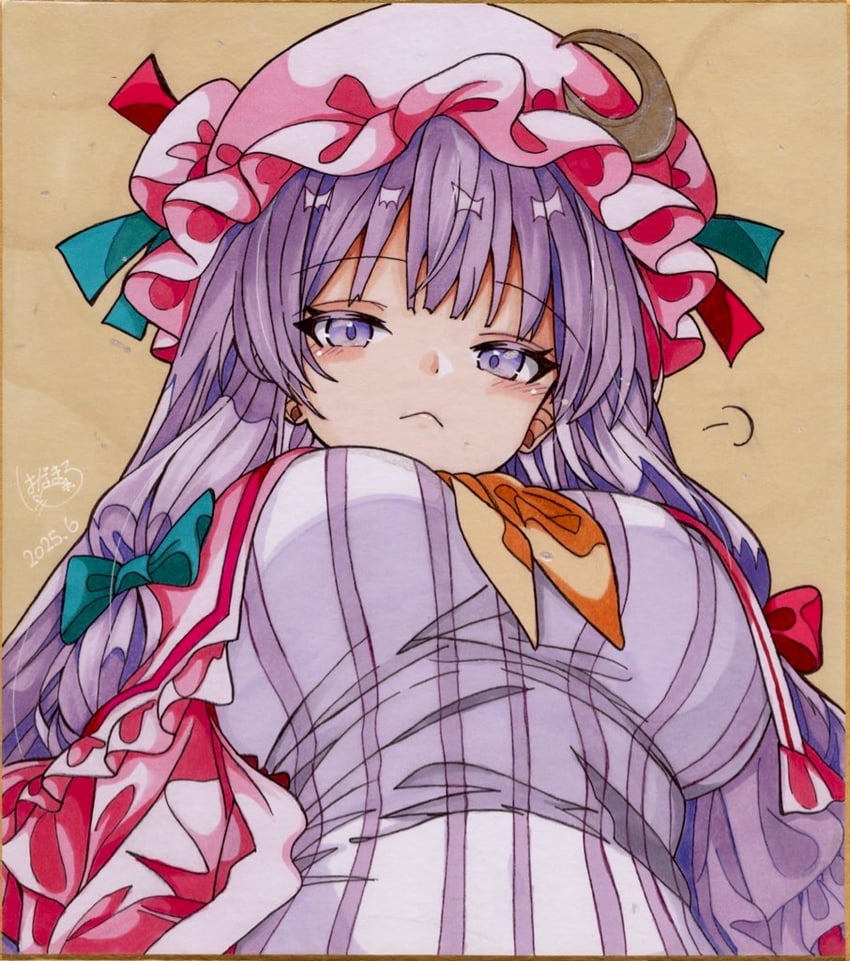 patchouli knowledge (touhou) drawn by 870hanamarumomo