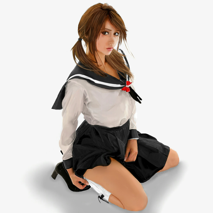 Glasses schoolgirl torture nylon