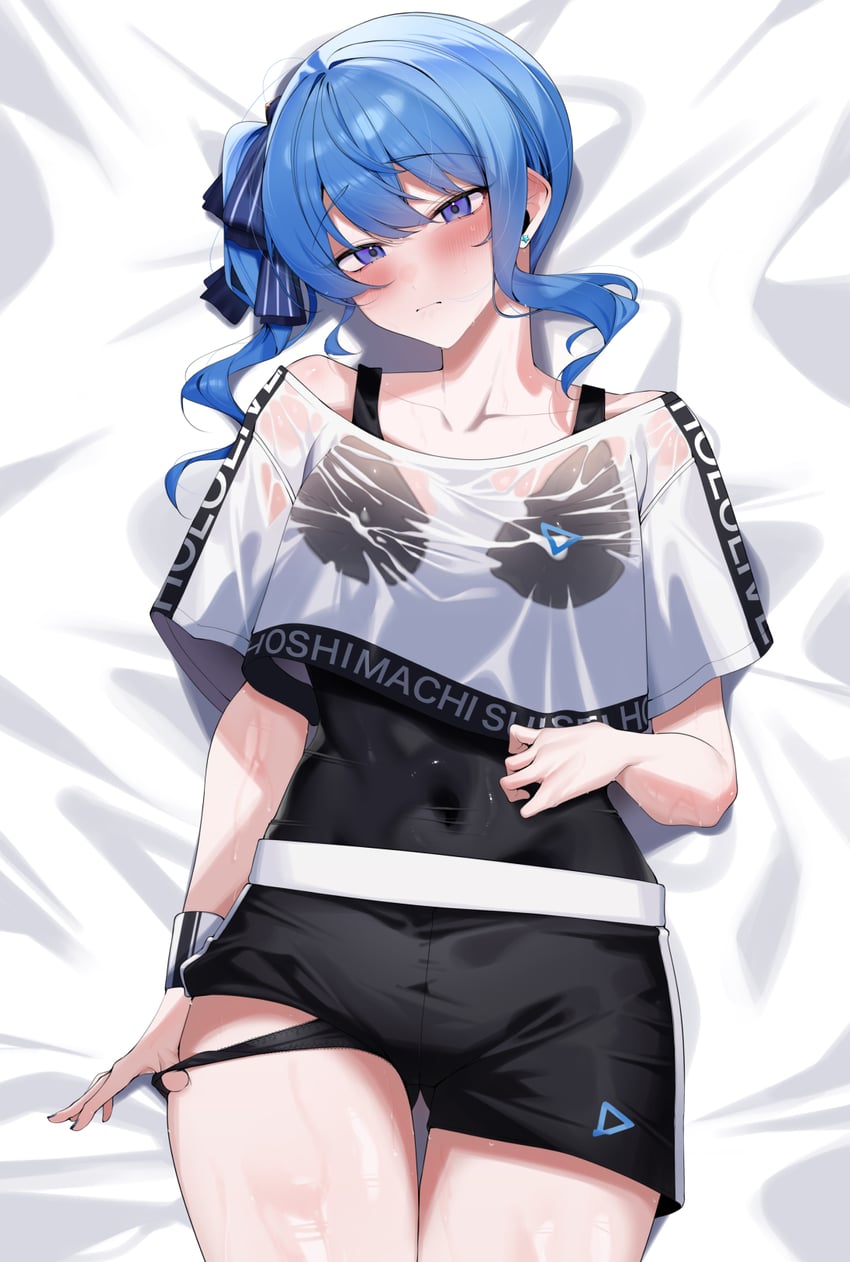 hoshimachi suisei (hololive) drawn by so_dasui1