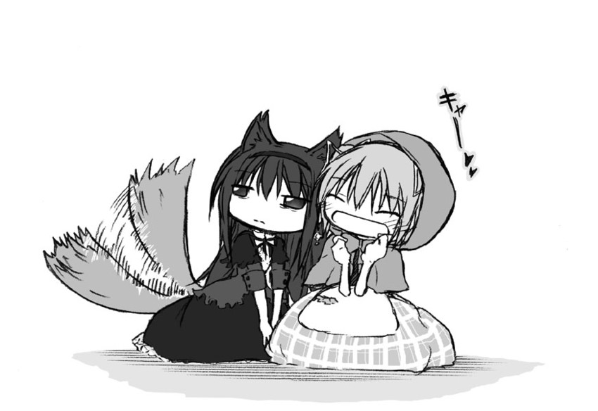 akemi homura and kaname madoka (mahou shoujo madoka magica and 2 more) drawn by yukimizu