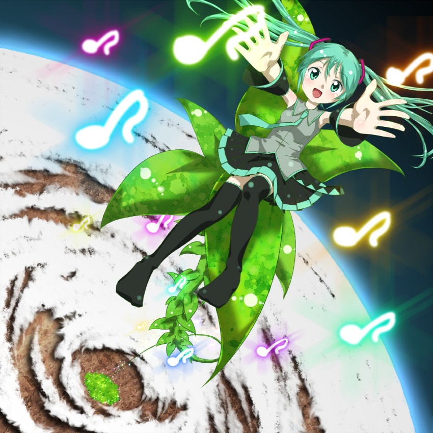 hatsune miku (vocaloid and 1 more) drawn by aomi_mayoru