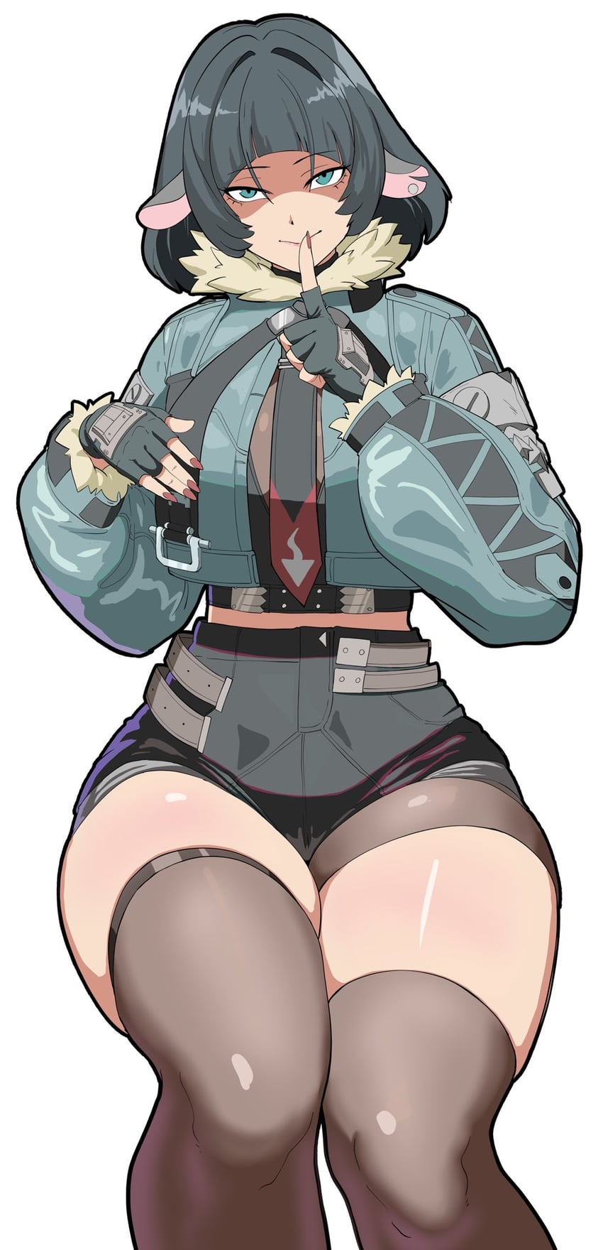 jane doe (zenless zone zero) drawn by octavius_(octavius_dp)