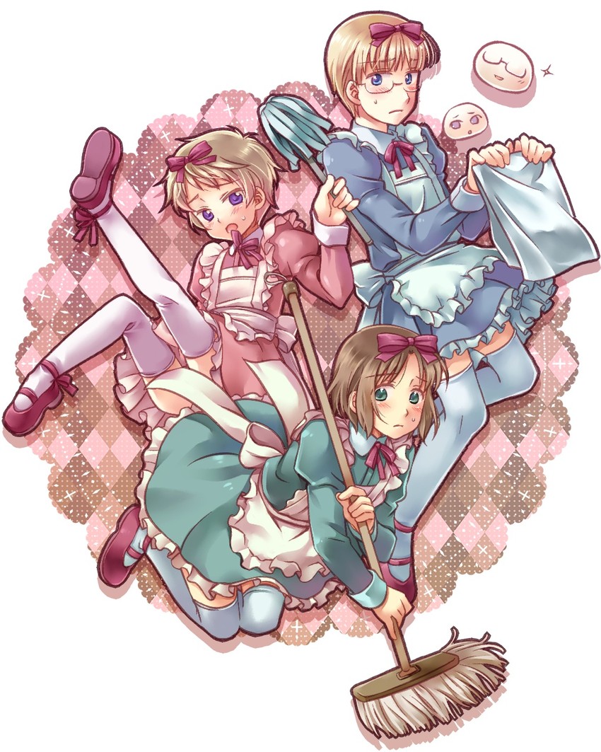 lithuania, latvia, and estonia (axis powers hetalia) drawn by sensaki_chihiro