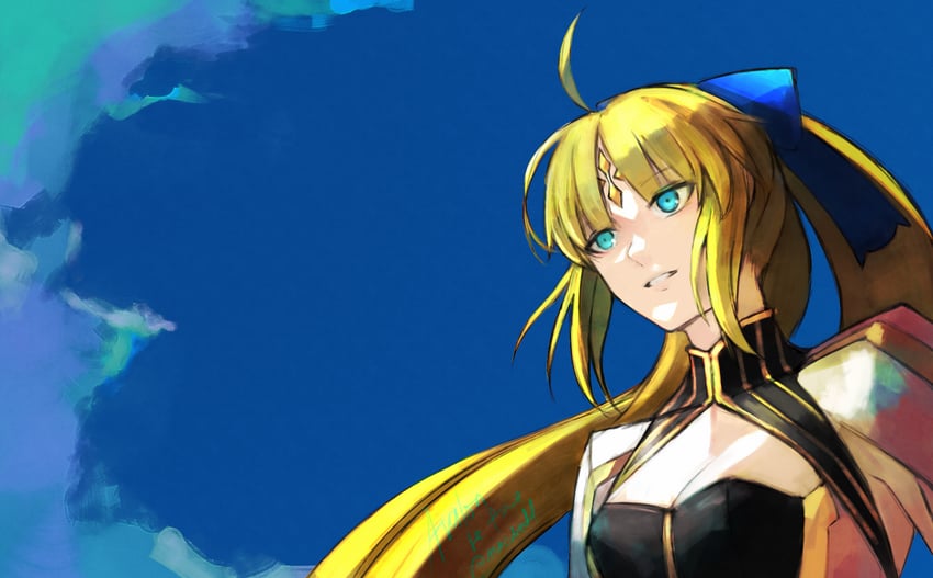 artoria pendragon and artoria caster (fate and 1 more) drawn by moedredd