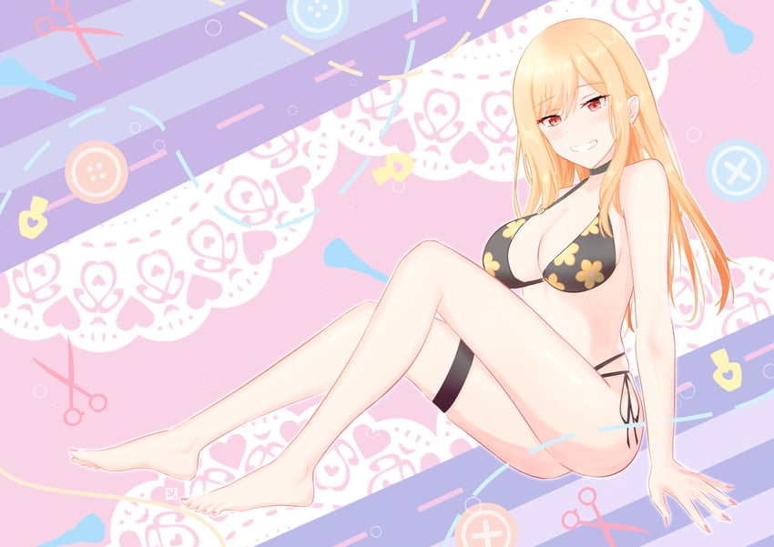 kitagawa marin (sono bisque doll wa koi wo suru) drawn by ryuo0128