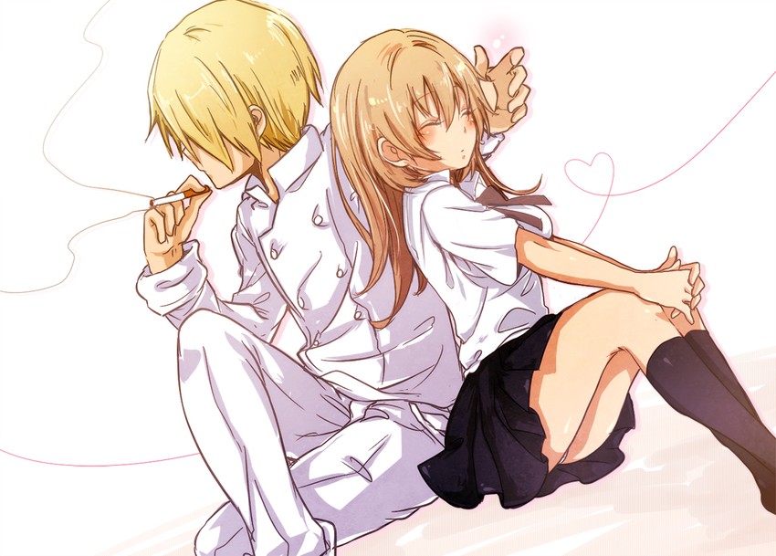 todoroki yachiyo and satou jun (working!!) drawn by fulunukko