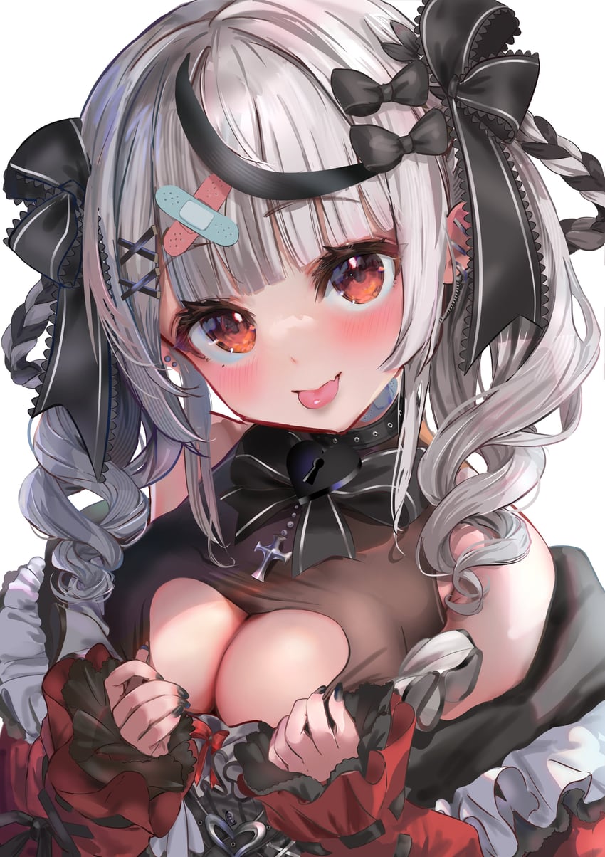 sakamata chloe (hololive) drawn by mamoru_(mamoru_jinja)