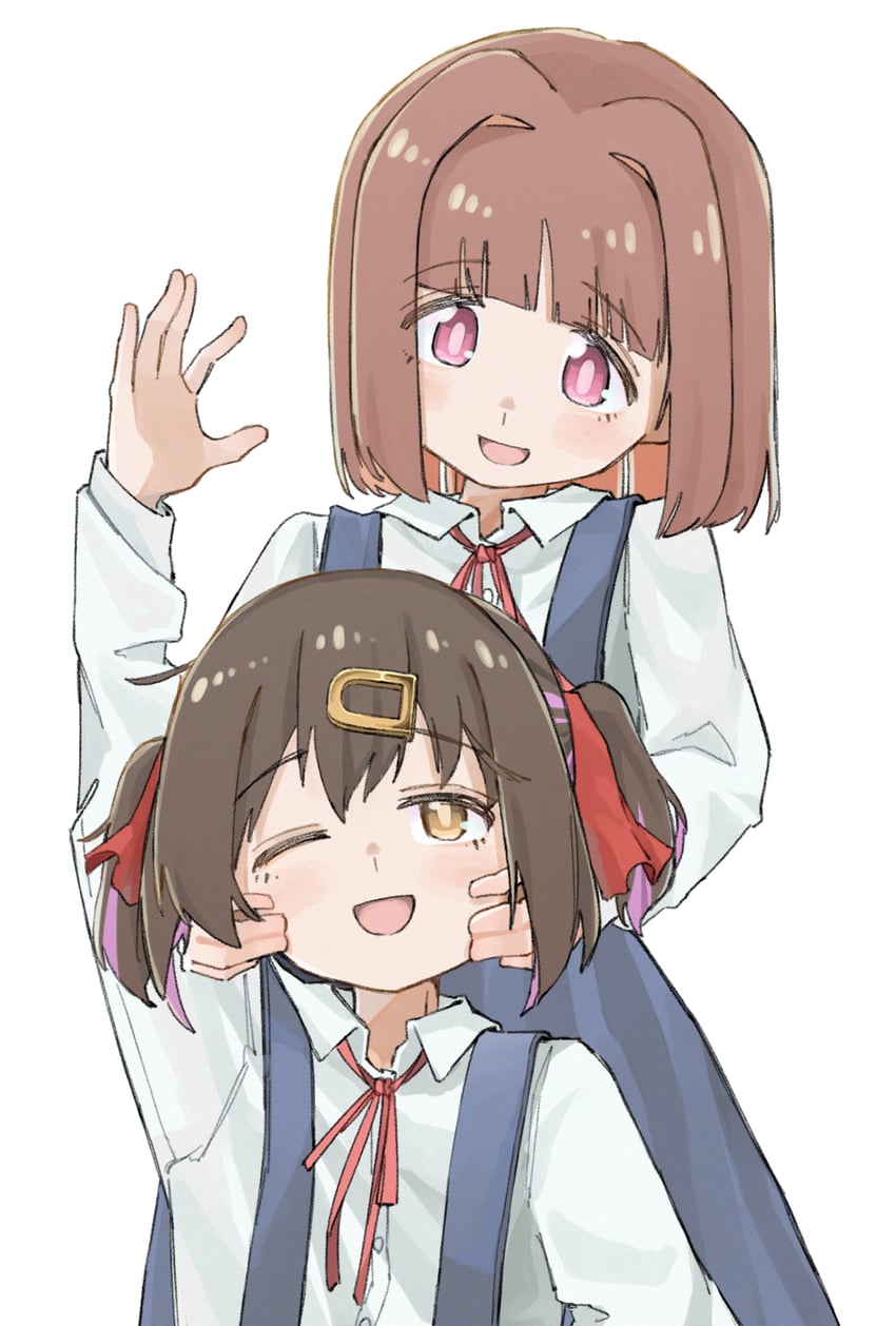 oyama mihari and hozuki kaede (onii-chan wa oshimai!) drawn by yuzuponzup