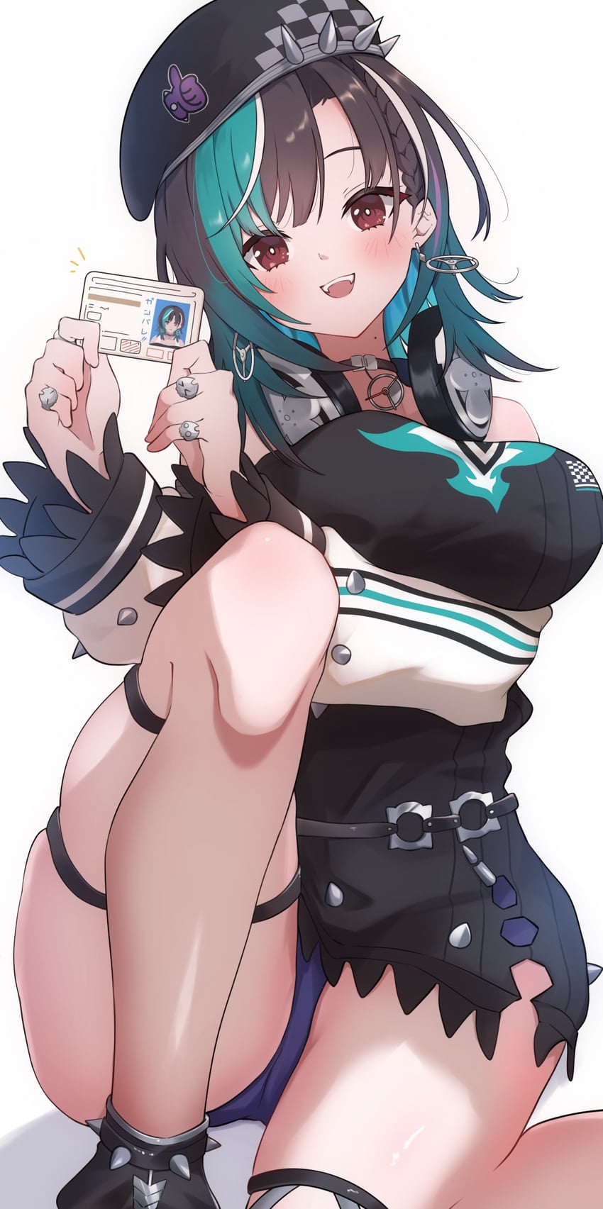 rindo chihaya (hololive and 1 more) drawn by poruporupriiin