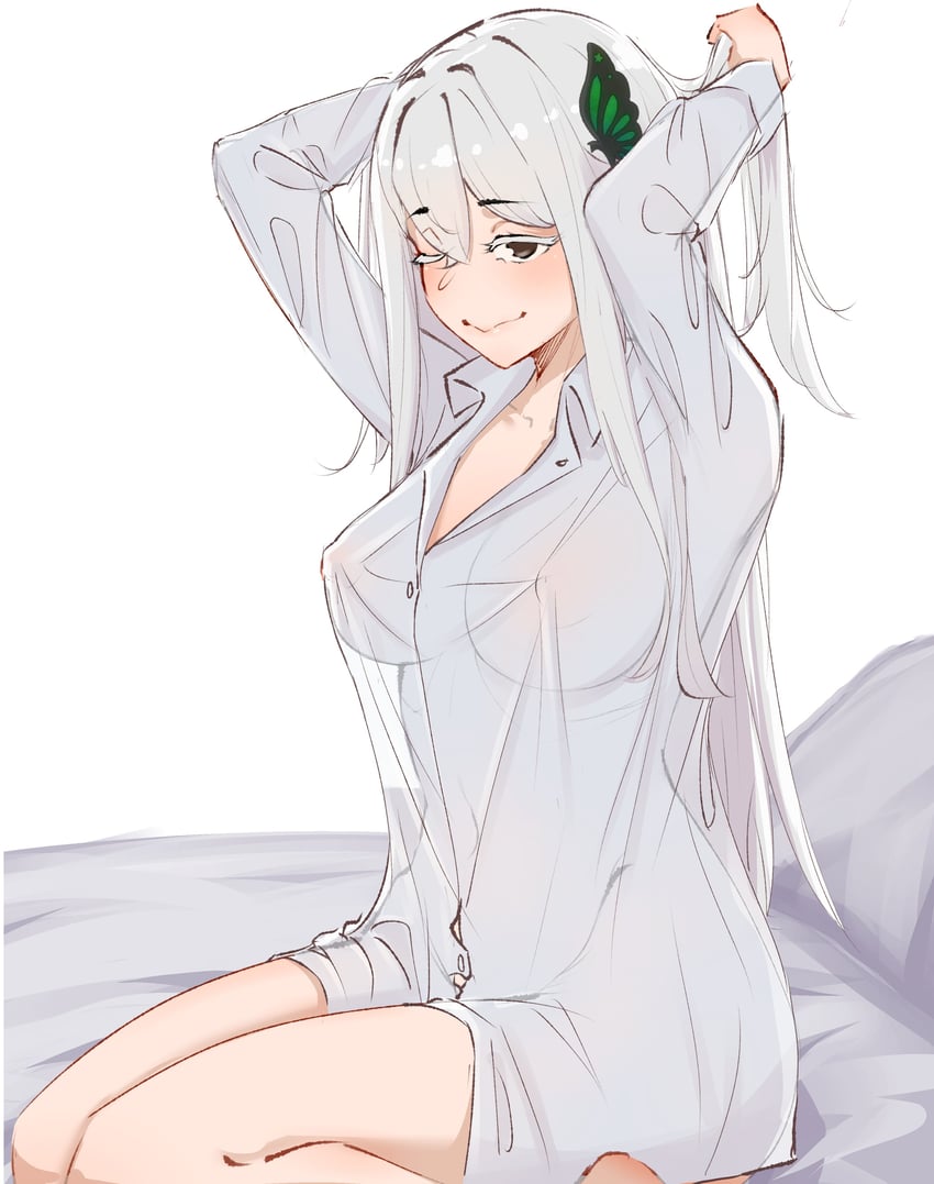 echidna (re:zero kara hajimeru isekai seikatsu) drawn by babywipes