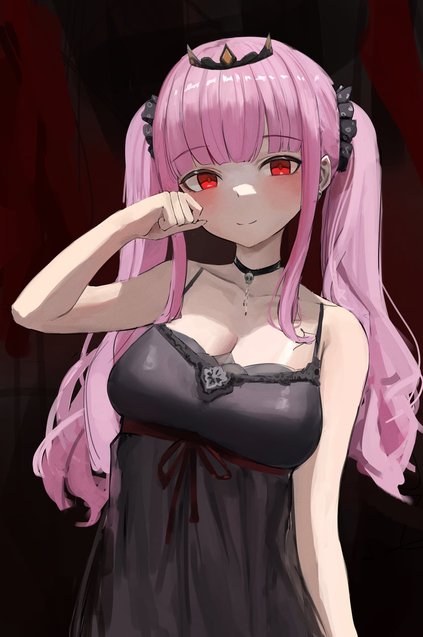 mori calliope (hololive and 1 more) drawn by moji_(m_0j_4)
