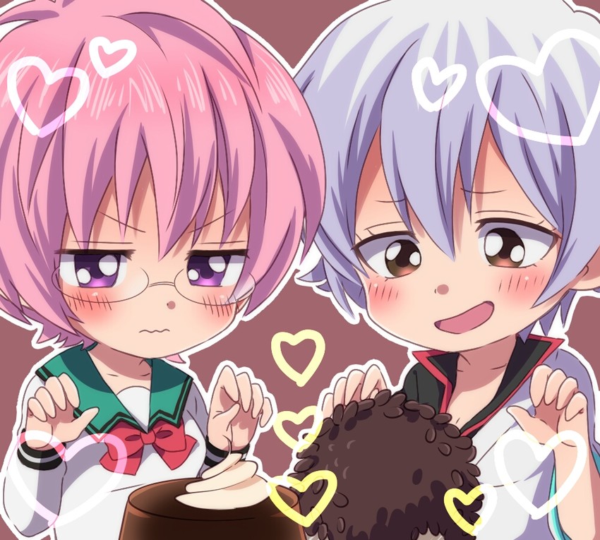 sakata gintoki, saiki kusuo, sakata ginko, tomatsu haruka, and saiki kuriko (gintama and 1 more) drawn by kameron