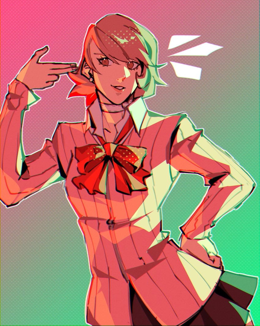 takeba yukari (persona and 1 more) drawn by crocrubies