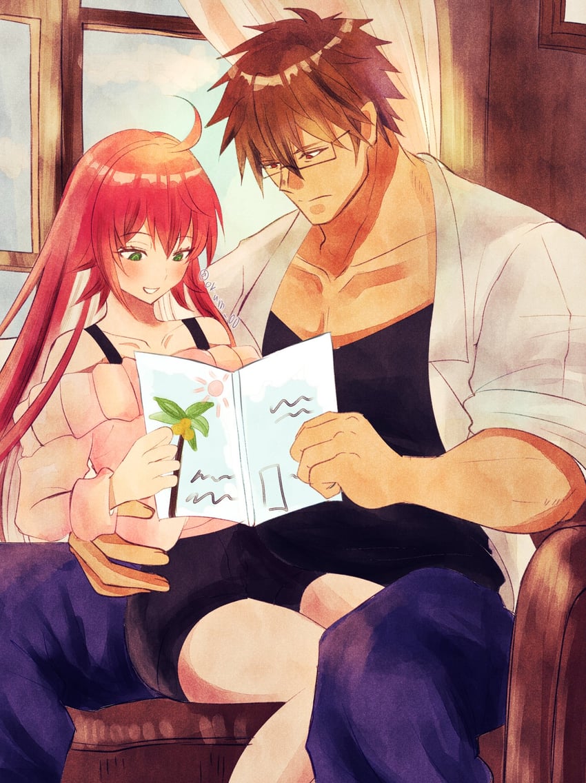jack-o' valentine and sol badguy (guilty gear and 1 more) drawn by ume_(okum_00)