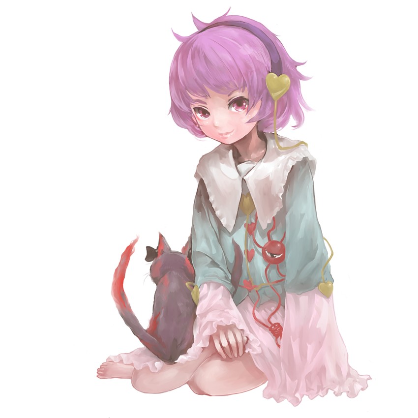 komeiji satori and kaenbyou rin (touhou) drawn by ma_nyan_(nyao_mao_nyao)