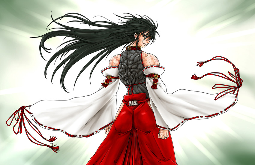 archer and sendai hakurei no miko (original and 4 more) drawn by ledjoker07