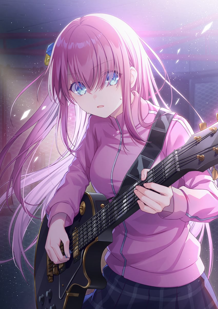 gotoh hitori (bocchi the rock!) drawn by tamu_(tamurarucaffe1226)