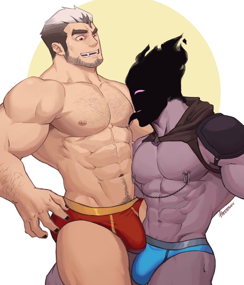 henri and death (sucking up to death) drawn by helbai