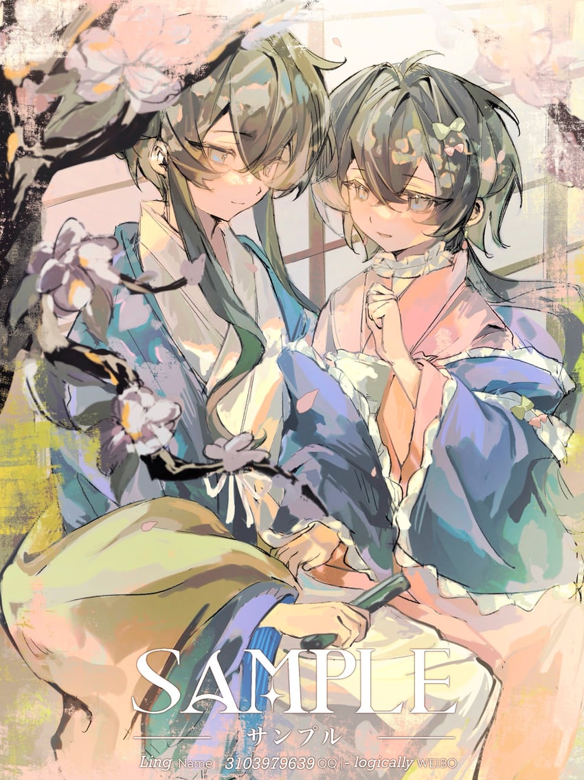 harushiro ryuusei (original and 2 more) drawn by liningne