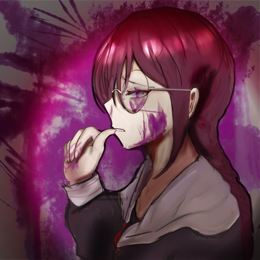 fukawa toko (danganronpa and 1 more) drawn by user_kunr3787