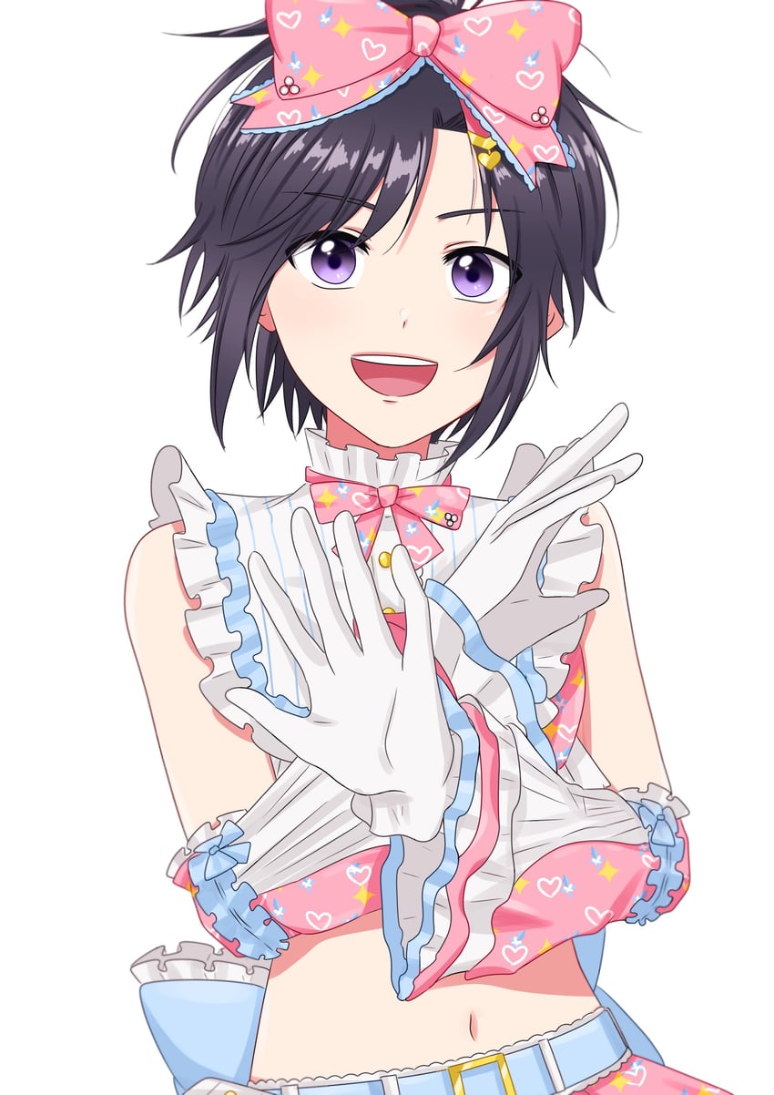 kikuchi makoto (idolmaster and 1 more) drawn by okuyama_2