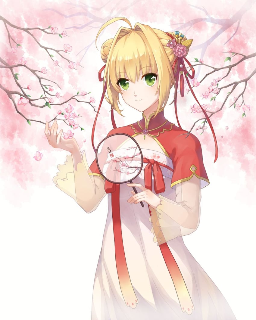 nero claudius and tange sakura (fate and 2 more) drawn by yinwu