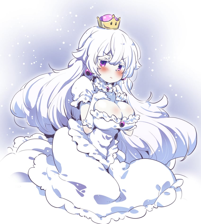 princess king boo (mario and 2 more) drawn by tanasuke