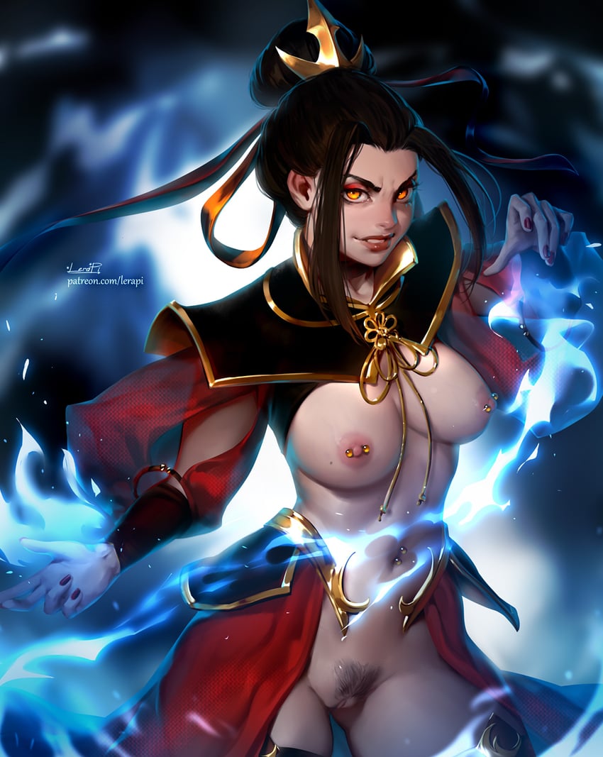 azula (avatar legends and 1 more) drawn by aleriia_v