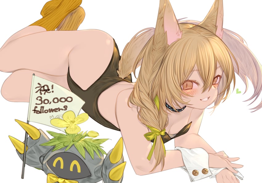beanstalk and domesticated metal crab (arknights) drawn by kochiya_(gothope)
