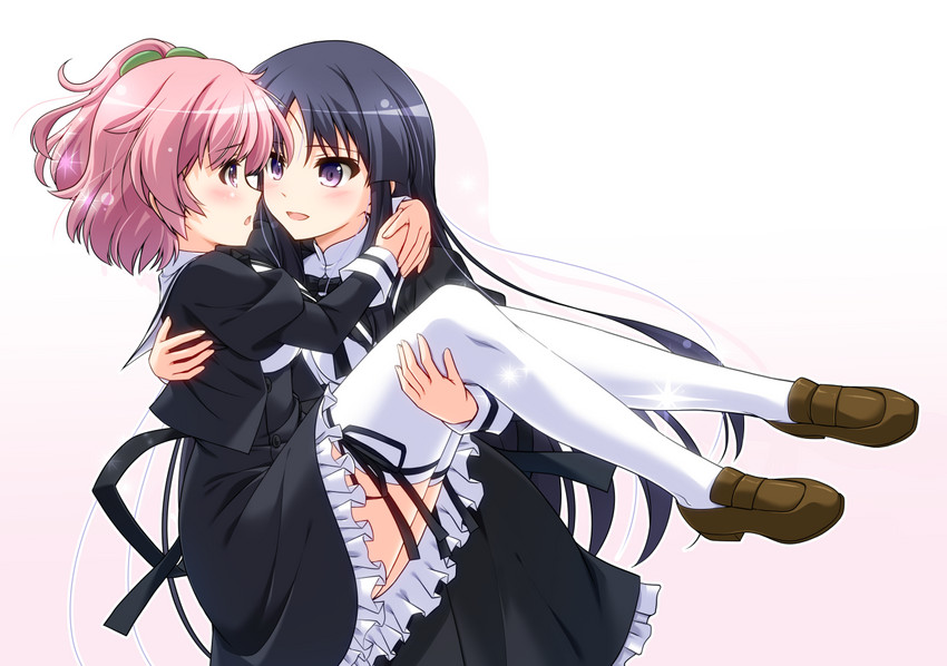 hitotsuyanagi riri and shirai yuyu (assault lily) drawn by musashiya_chougenbou