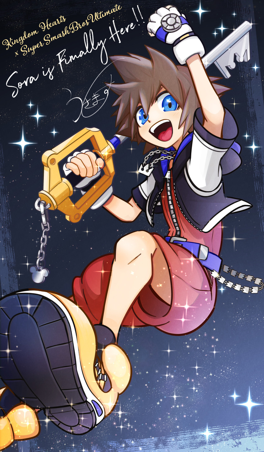 sora (super smash bros. and 2 more) drawn by usamasuku
