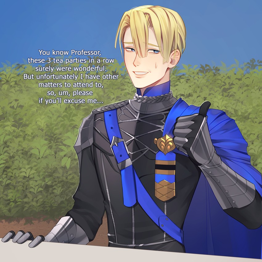 dimitri alexandre blaiddyd (fire emblem and 1 more) drawn by lavelis