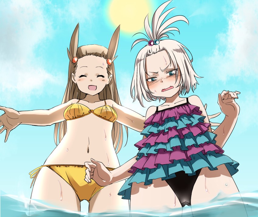 roxie and jasmine (pokemon and 2 more) drawn by enomushi