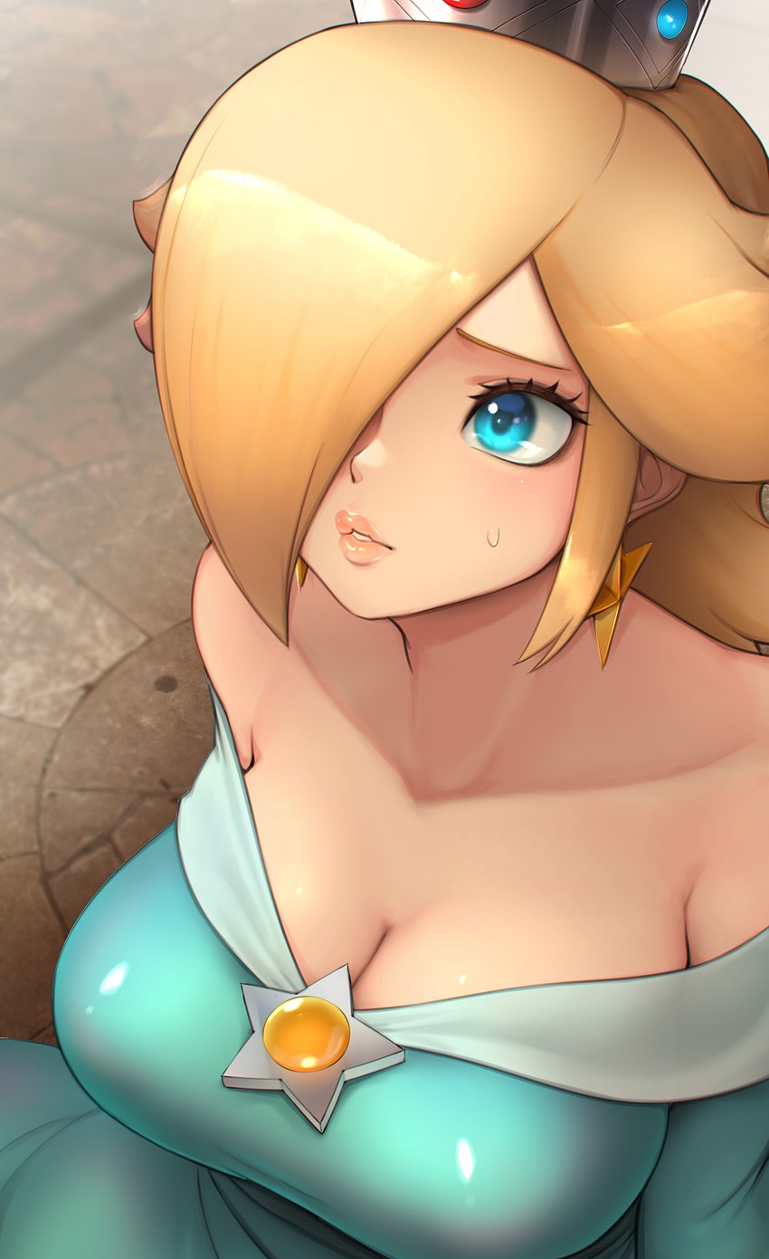 rosalina (mario and 1 more) drawn by kashu_(hizake)