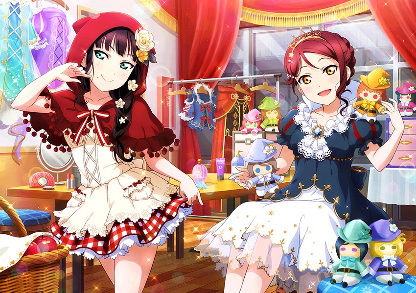 watanabe you, tsushima yoshiko, sakurauchi riko, takami chika, matsuura kanan, and 6 more (love live! and 4 more)