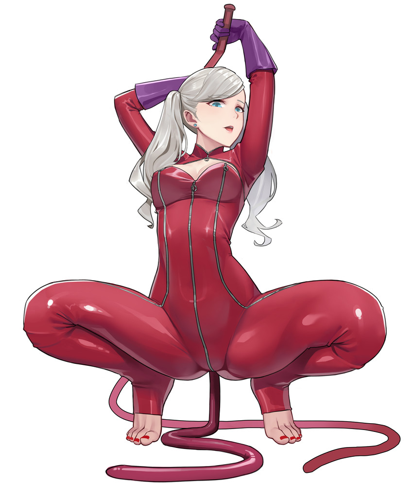takamaki anne and panther (persona and 1 more) drawn by kawery