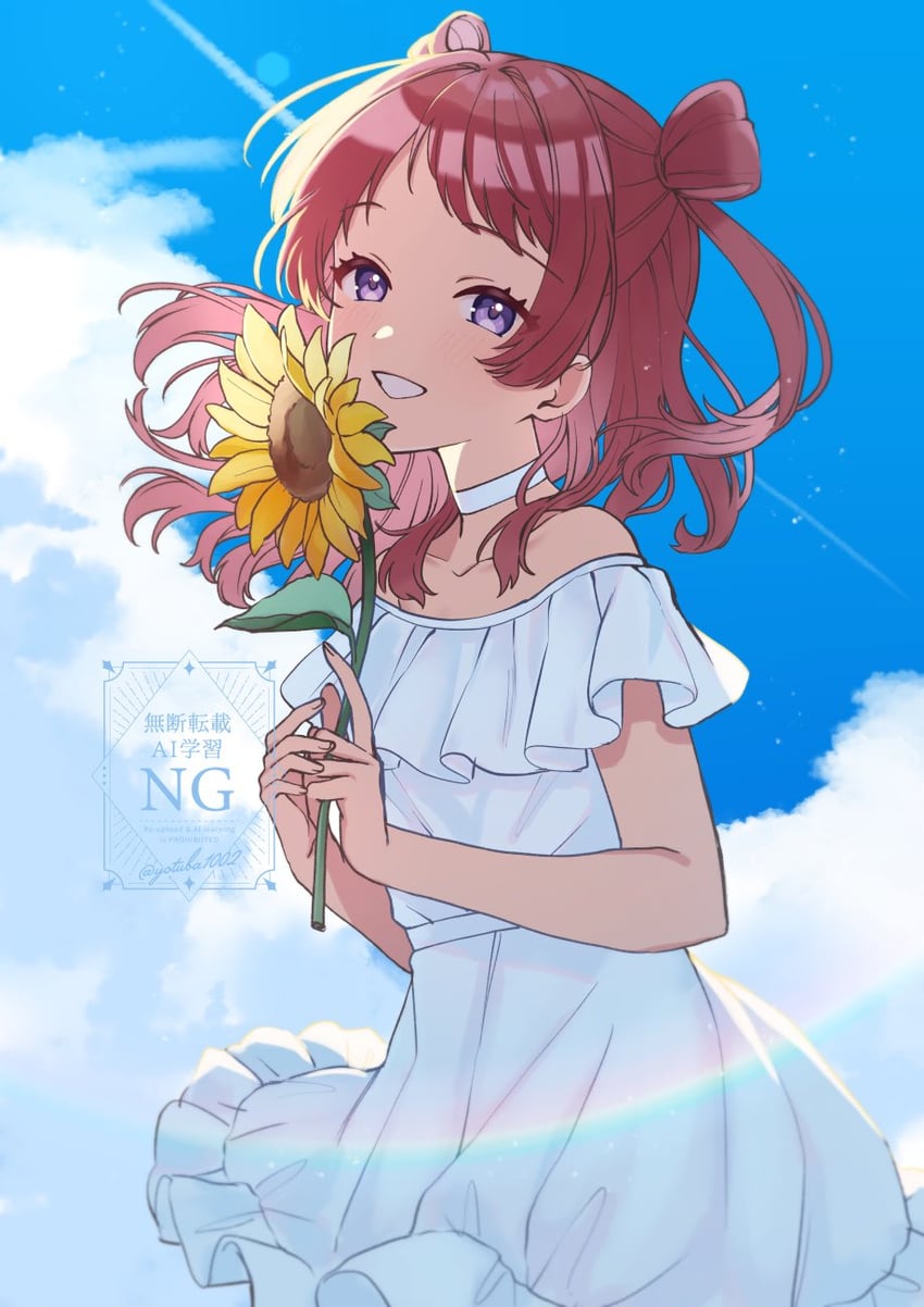 hanami saki (idolmaster and 1 more) drawn by yukina_yotsuba