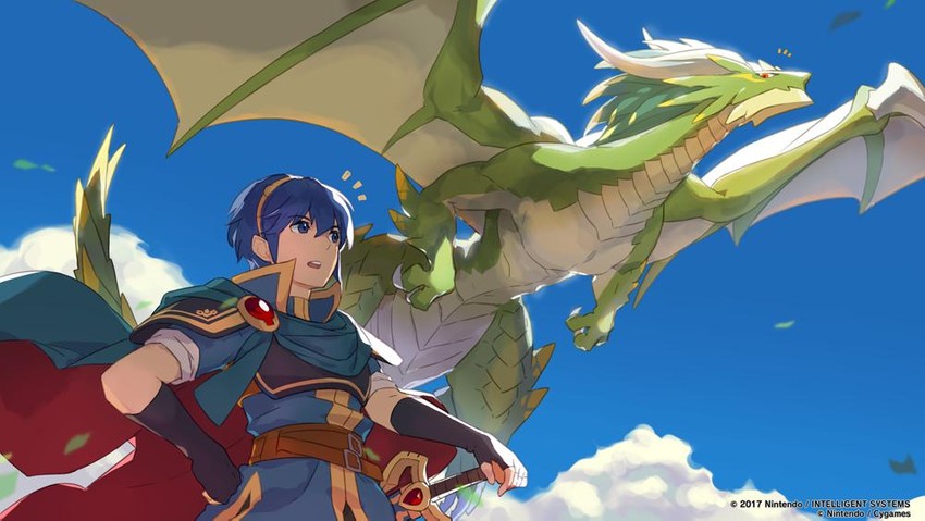 marth and midgardsormr (fire emblem and 3 more)