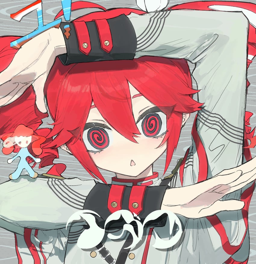 kasane teto (utau and 2 more) drawn by kaiaik_(zheliakaina)