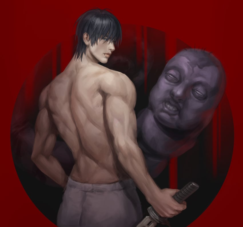 fushiguro touji and inventory curse (jujutsu kaisen) drawn by plyu