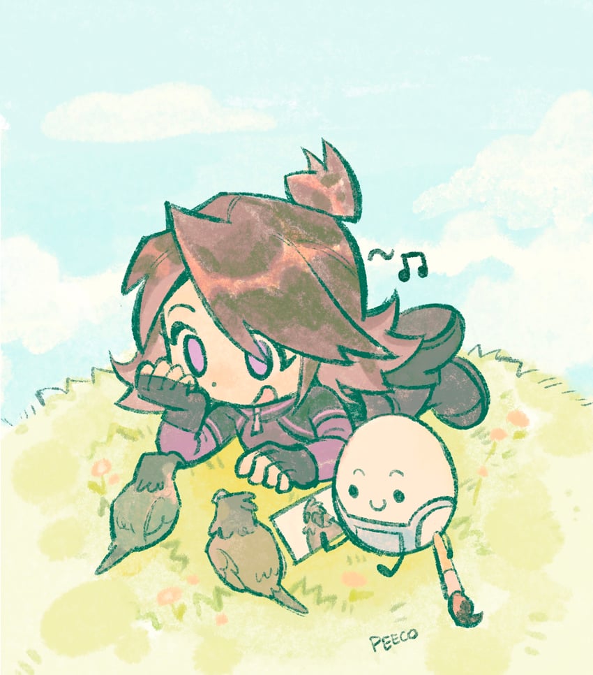 jaiden animations and bobby (minecraft youtube and 2 more) drawn by peeco_0